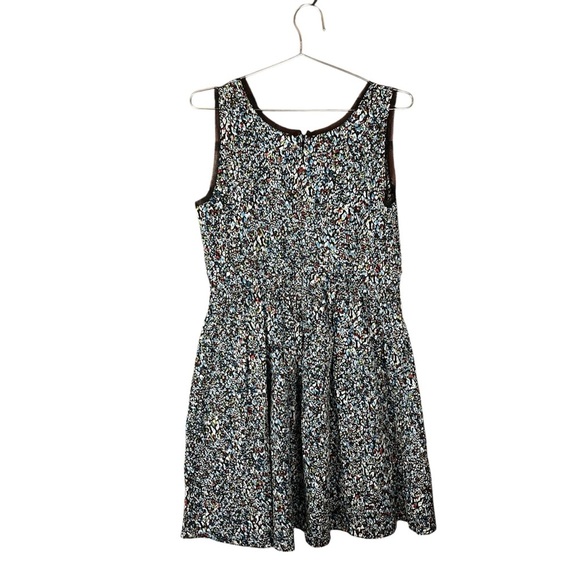 Simply Vera / Vera Wang Sleeveless Fit & Flare Dress sze M Floral Multicolor - Picture 5 of 13